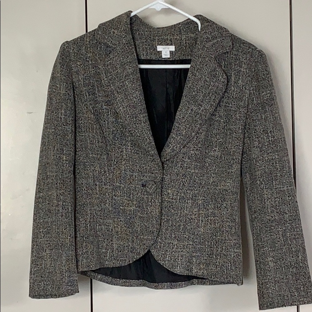 Lined grey women's blazer Apt 9